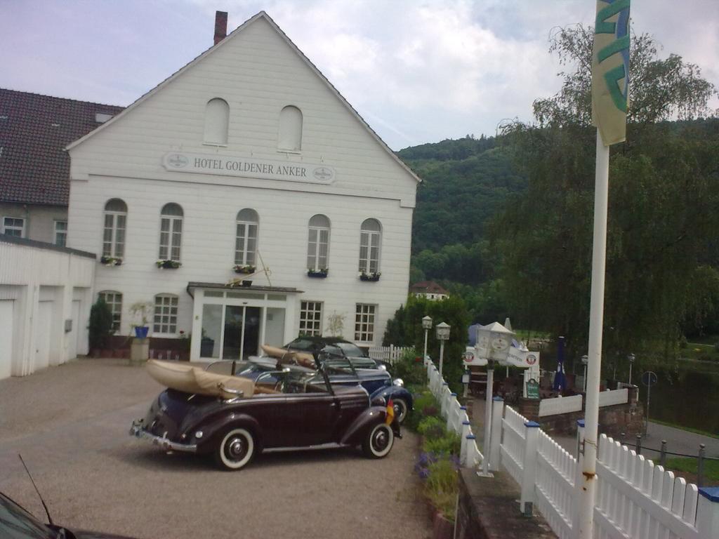 Hotel Goldener Anker Bodenwerder Buitenkant foto