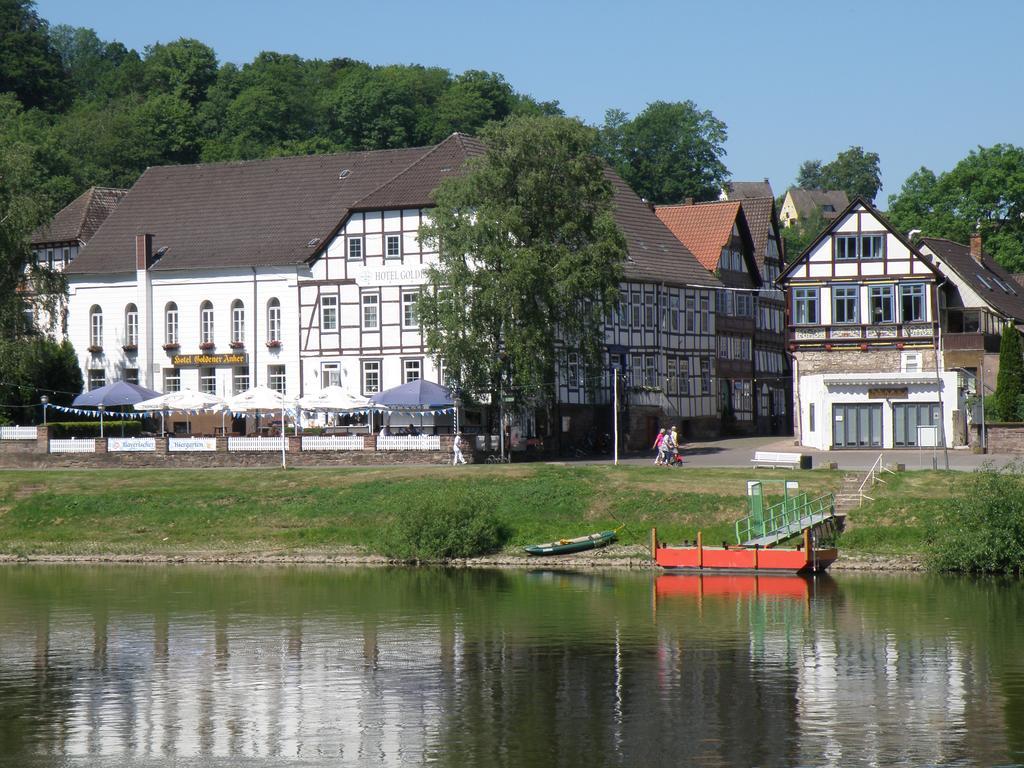 Hotel Goldener Anker Bodenwerder Buitenkant foto