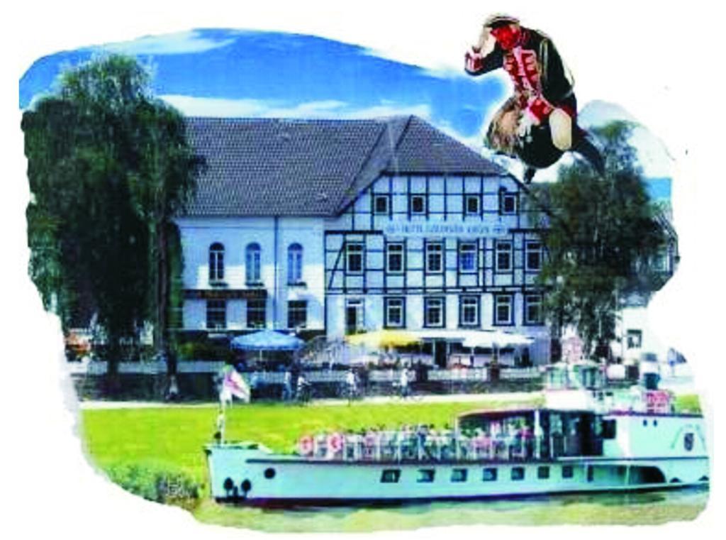 Hotel Goldener Anker Bodenwerder Buitenkant foto
